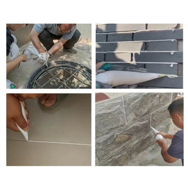 LXAF Professional Tile Grout Application Set Sturdy PVC Materials Mortars Bags With Practical Tool for Masonry Work