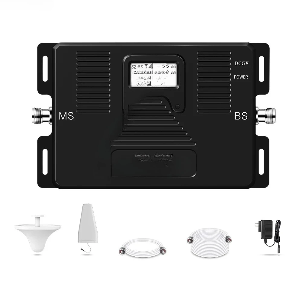 Smart is equipped with ALC and AGC 1800/2100MHz mobile power amplifier 2G 3G 4G mobile repeater cellular signal amplifier
