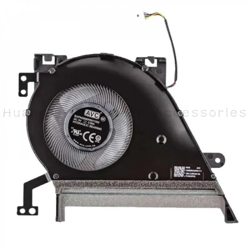 S+Replacement CPU Cooling Fan 13NB0SK0P01011 13N1-C5T0101 For ASUS VivoBook V5100E K513E X513EP Laptop