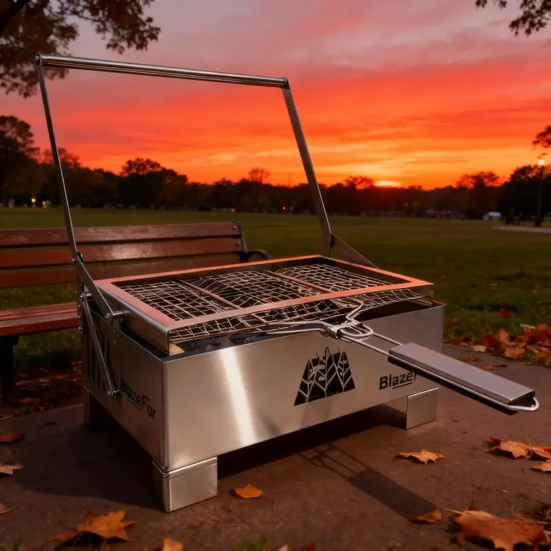 Folding Barbecue Grill Commercial Grade Bbq Grill  High-Quality and Cost-Effective Bbq Grills for Business