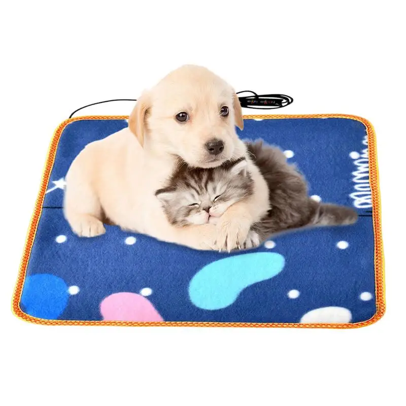 Funda para asiento de coche portátil de 45x45cm, almohadilla más cálida para invierno, manta eléctrica cálida para mascotas, cojín para asiento con calefacción recargable por USB para el hogar y el coche