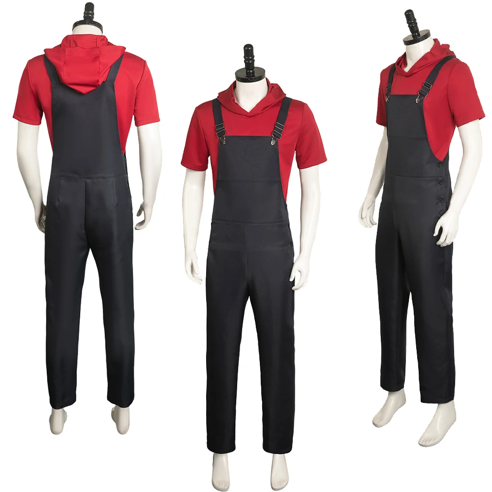 Luffy Cosplay Costume pour hommes, Action en direct, Roleplay, Fantrenfor, Vêtements pour adultes, Chemise, Pantalon, Tenues, Halloween, Carnaval trempé