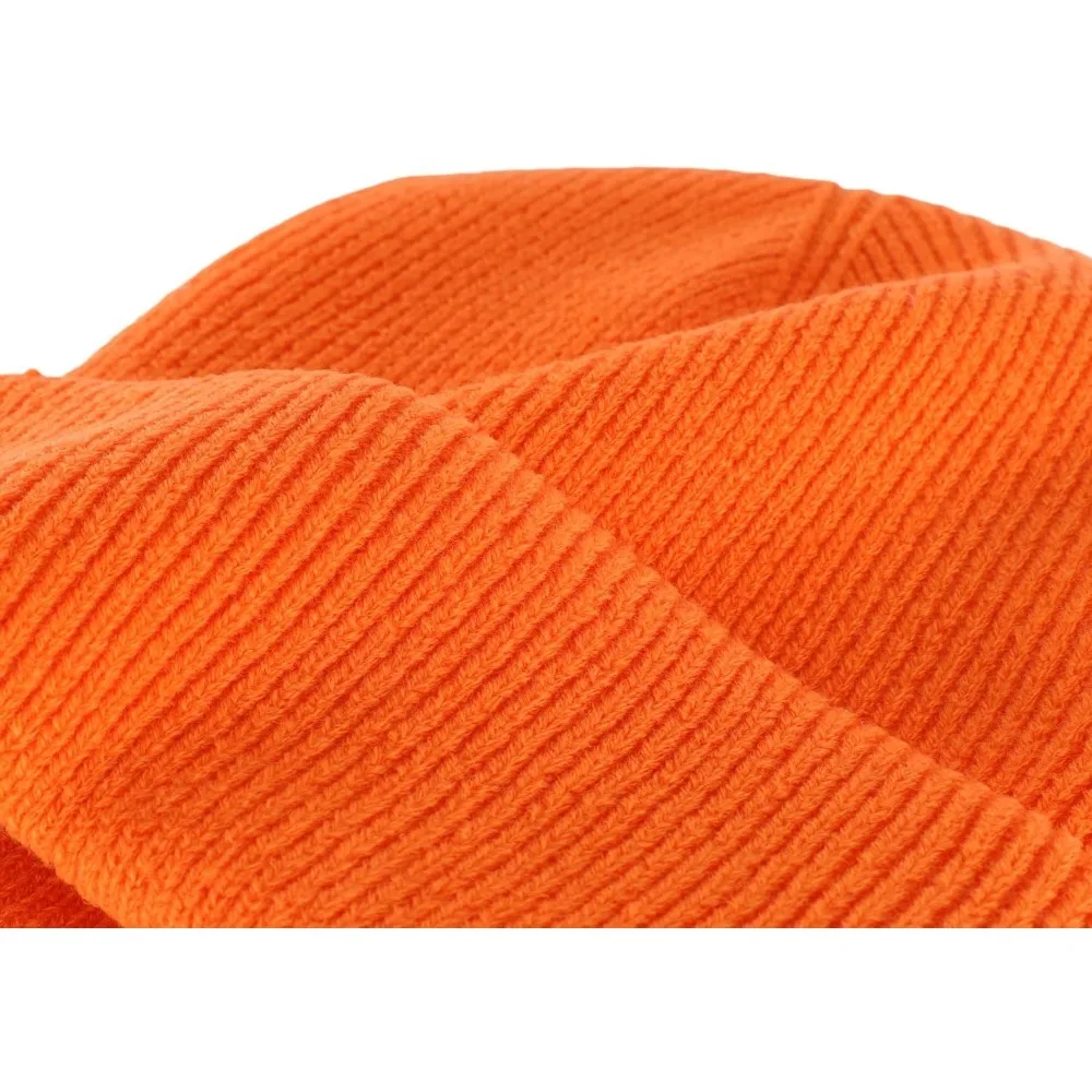 หมวกบีนนี่แบบหนาสำหรับผู้ชายและผู้หญิง หมวกไหมพรมสองชั้นสำหรับฤดูหนาว หมวกอะคริลิคแบบถัก หมวกไหมพรมอุ่นๆ หมวกทรงสกัลแคป