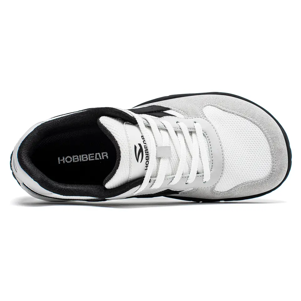 HOBIBEAR Unisex Wide Width Shoes Minimalist Barefoot Sneakers Hiking Trail Running Shoes for Men Women - 5