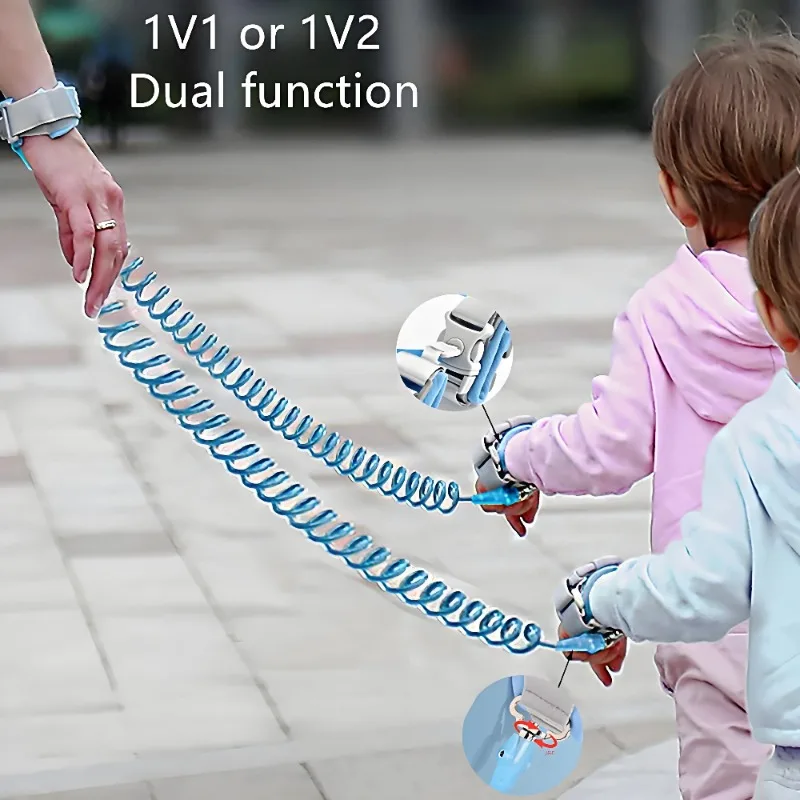 Child Safety Walking Harness with Key Lock Anti-Loss Adjustable Toddler Leash for Crowded Areas Baby Walking Harness Child Leash