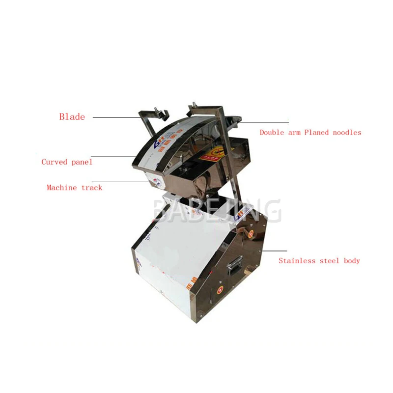BABEJING 220 فولت/110 فولت ماكينة تشكيل المعكرونة الصينية الأوتوماتيكية المزدوجة Daoxiao متعددة الوظائف