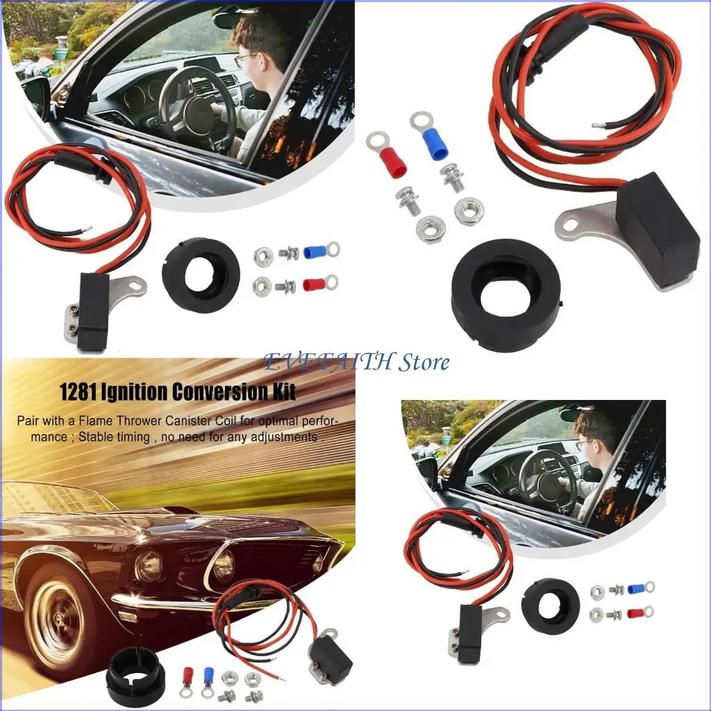 

124B Corrosion resistant Electronic Ignition Conversion for F100 F250 F350 8cyl