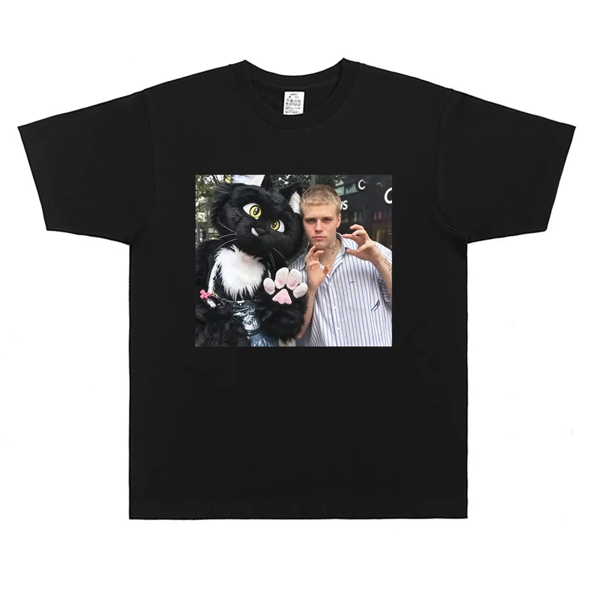 Rapper Yung Lean Funny Meme Graphic T Shirt Men Women Hip Hop Fashion Oversized T-shirt Male Casual Humor Short Sleeve T-shirts