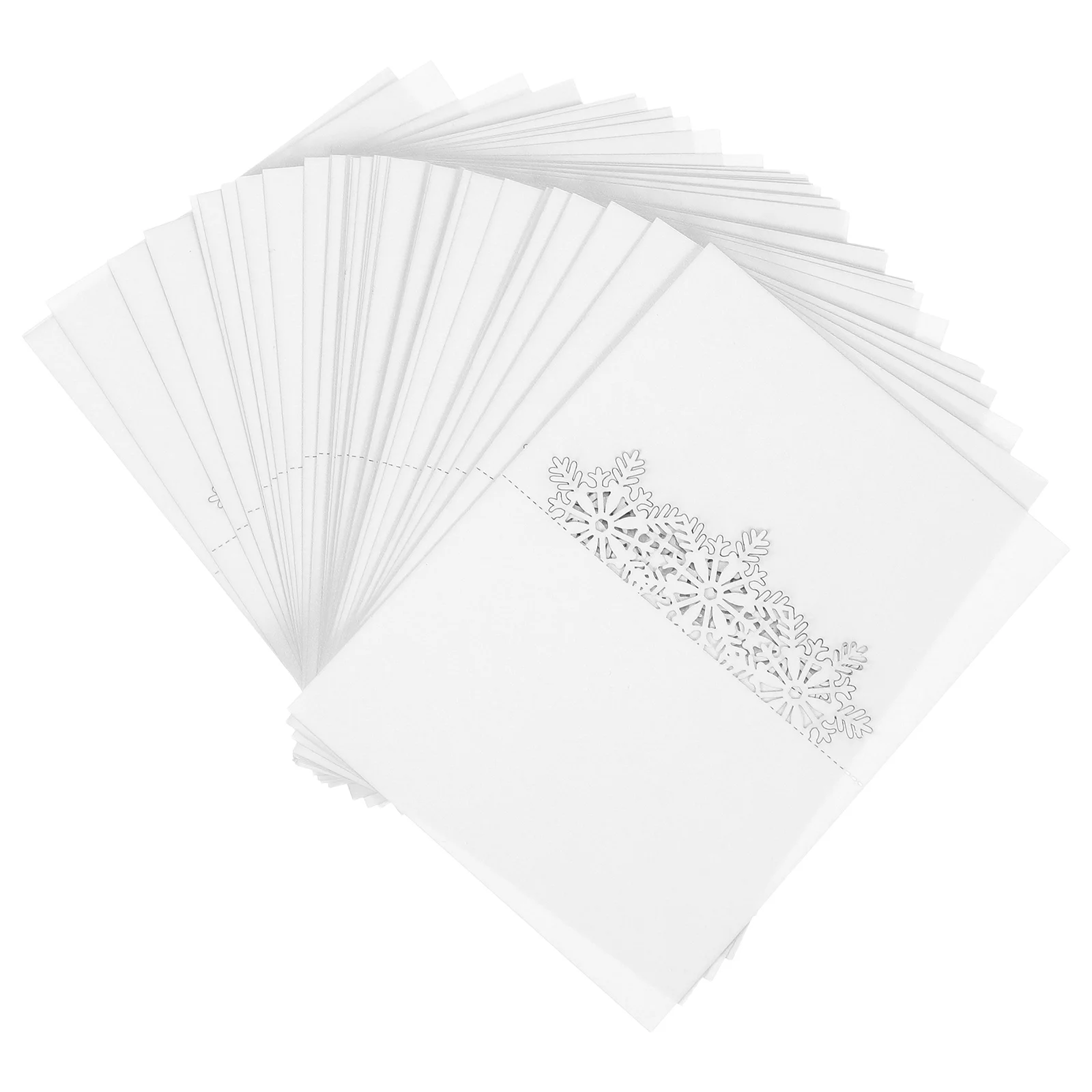 

50 Pcs Dinner Name Place Cards Christmas Table Settings for Wedding Holiday Party Seating