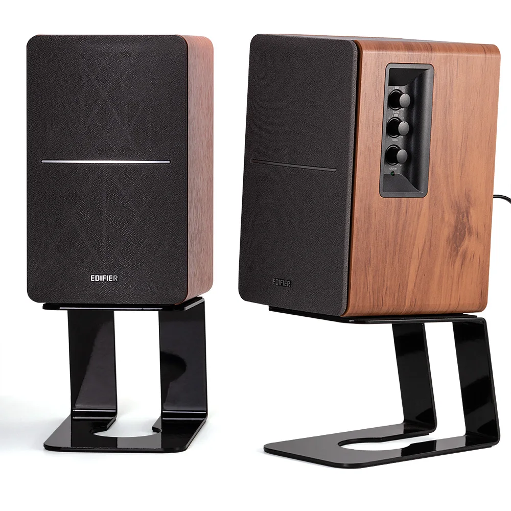 

2Pack Desktop Speaker Stand for Edifier R1280DB R1280T Bookshelf Computer Speakers Tilted Speaker Risers Supports