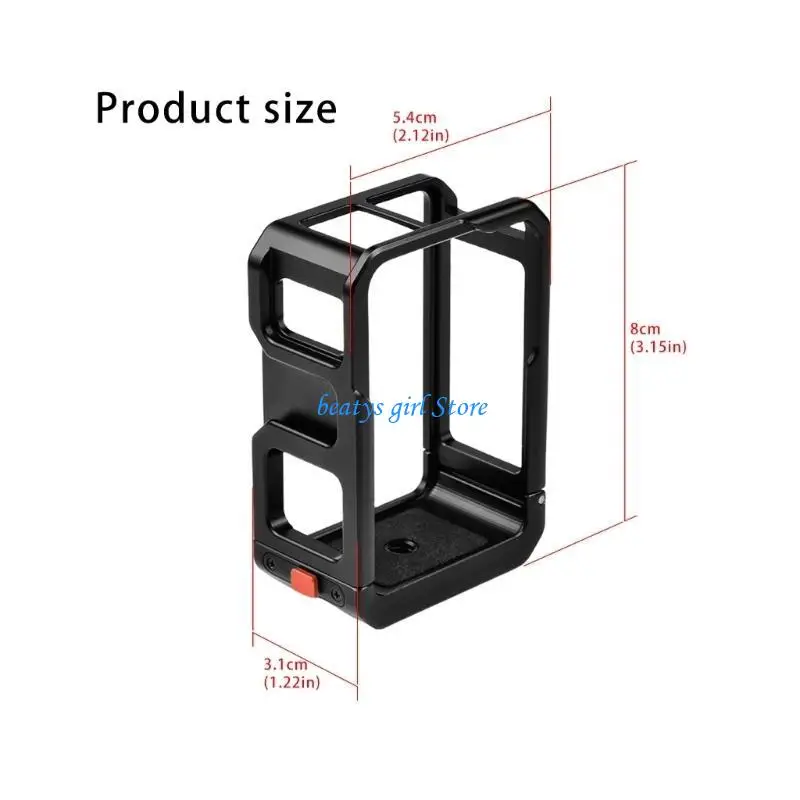 C7AB Rabbits Cage For Action 3/4/5 Extended Protective Frame Case Housing Case Frame