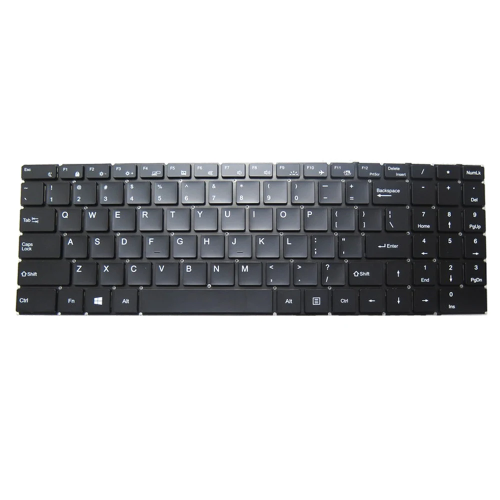 New English US Keyboard MB3301029 F0007-029 XK-HS376 Black Without Backlit