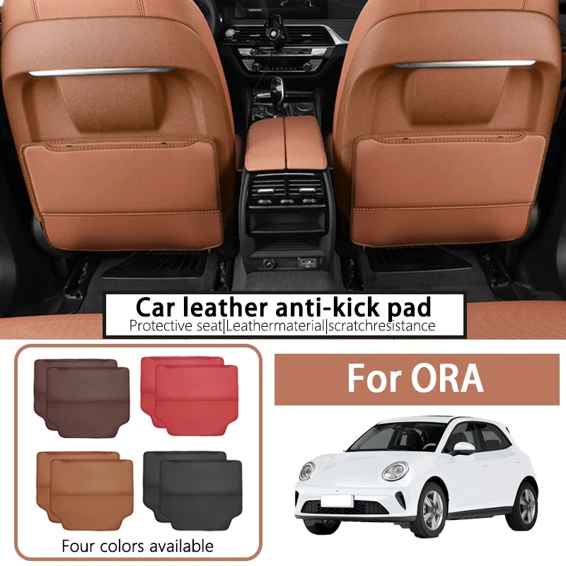 

Two pieces of anti-kick mats for ORA car seats