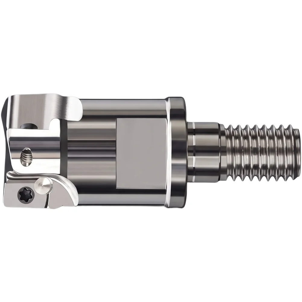 Thread-Locking 16mm Milling Head for BAP3 Square Shoulder Shank Optimized for CNC Milling with APMT1135 Inserts