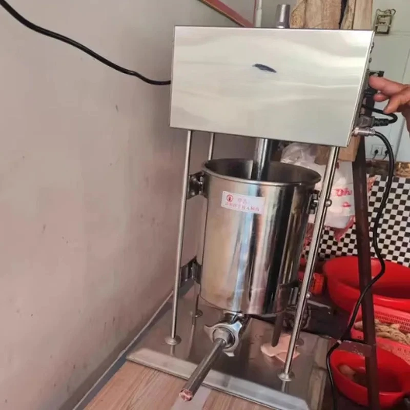 

Small Vertical Commercial Electric Sausage Filling Machine Sausage Stuffer