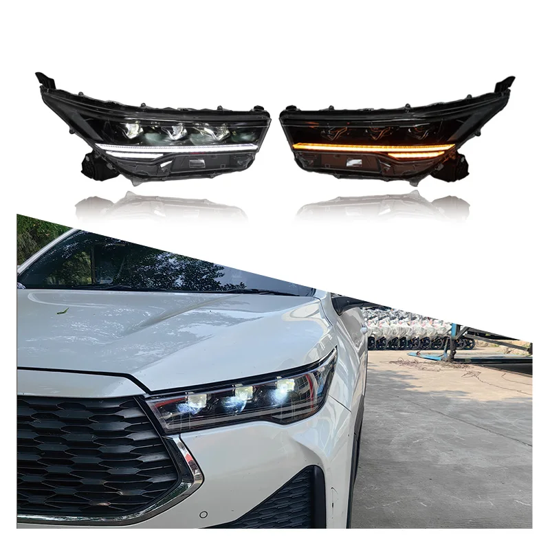 Zhengwo Modified Headlight For Toyota Innova 2023-2024 Car LED Front Light Sport Dynamic Car Accessories