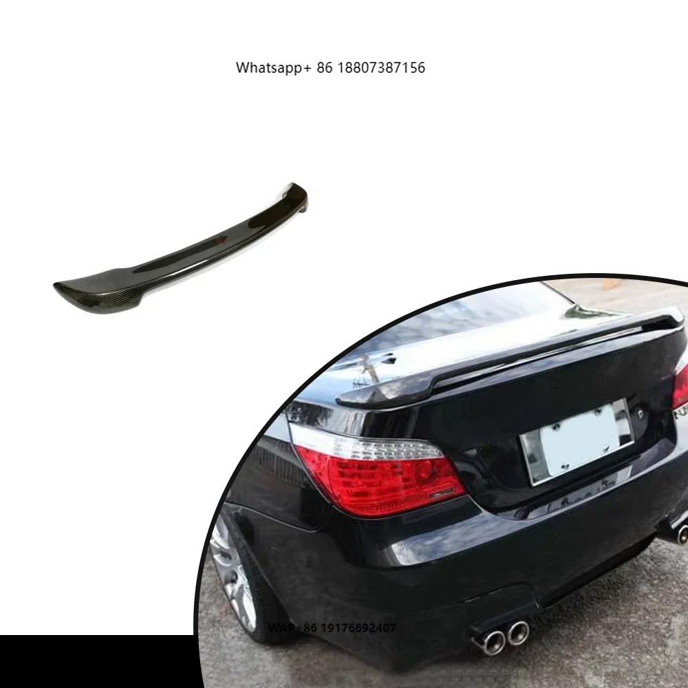 

Задний спойлер из карбона M Tech для BMW E60, спойлер на багажник для модели автомобиля E60