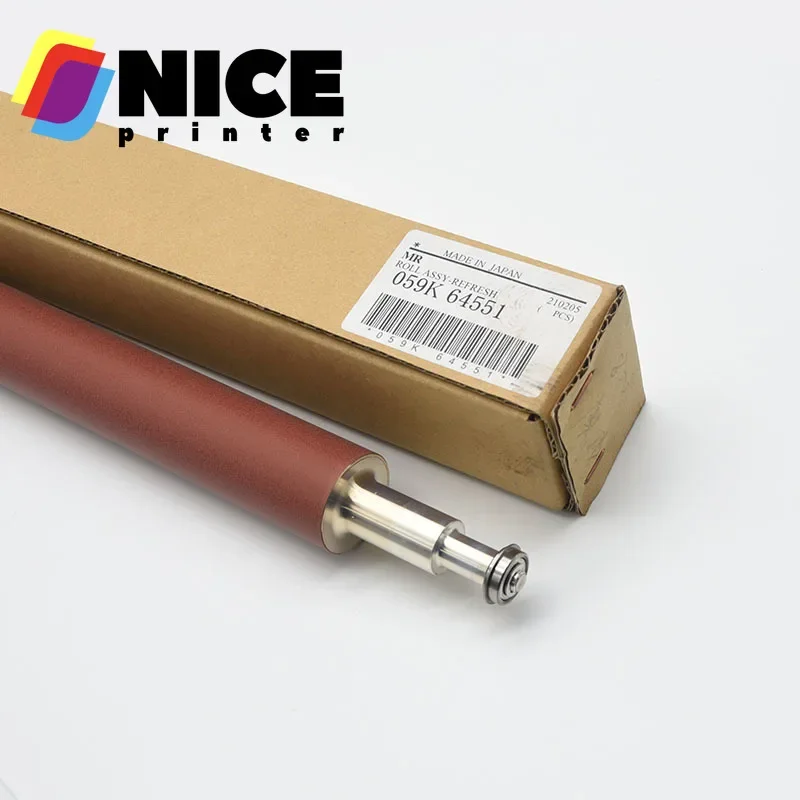 1Pcs 059K64551 Original Roll Assy - Refresh for Xerox Color 800 800i 1000 1000i Press Fuser Red Roller 059K 64551