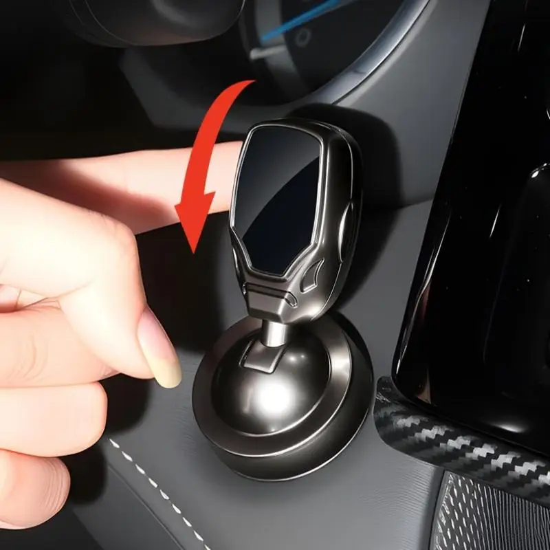 1Pcs Car Push-to-Start Rocker Lever Car Start Button Joystick Creative Ignition Switches Protective Cover Automotive Accessory