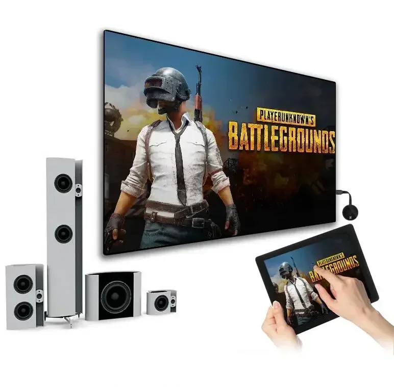 Chromecast Google ワイヤレス WiFi ミラスクリーン HDMI 対応 HD ディスプレイ ドングル メディア ストリーミング ビデオ テレビ スマート ホーム