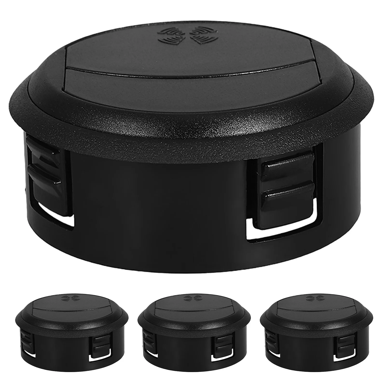 

4pcs Ac Vent Outlet: Adjustable Air Conditioning Outlet Vent For Car Rv Yacht Universal Dashboard Vents Replacement Cover