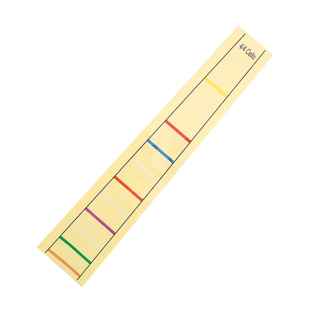

​4/4 & 3/4 & 1/2 Cello​ Cello Finger Position Marker​ ​Practice Aid​ ​Fretboard Guide​ ​Cello Tape​ ​Label Sticker