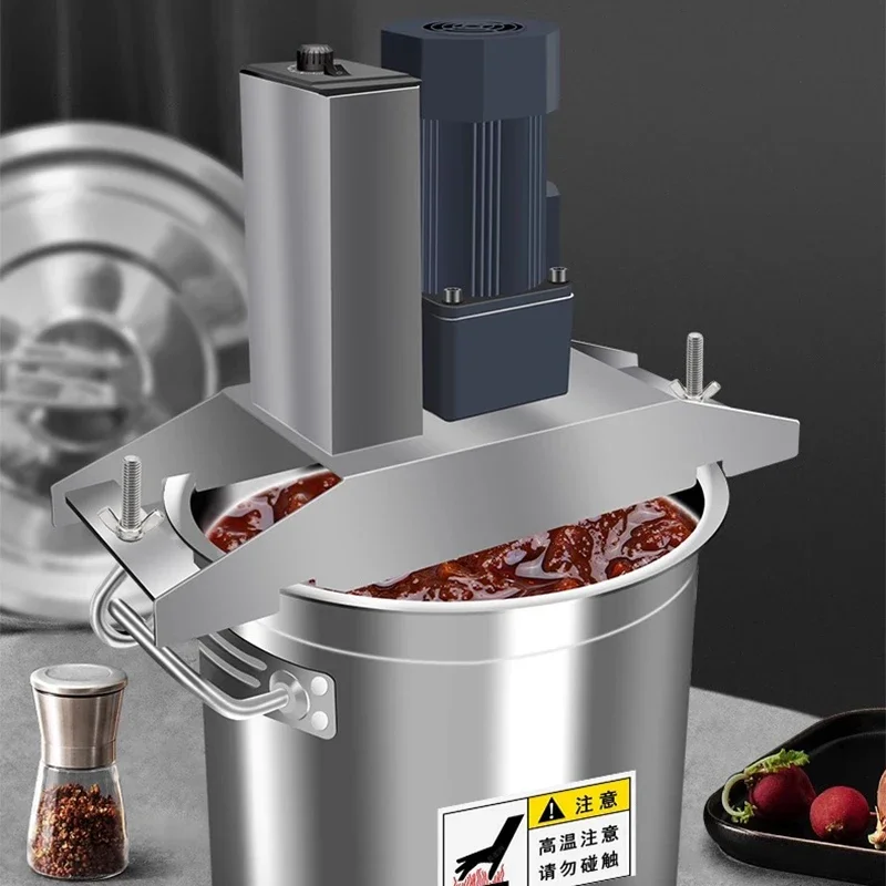 Automatic stir-fry machine, bean paste and pepper processing, mixed meat jam, spicy hot pot, grilled fish, cold shrimp