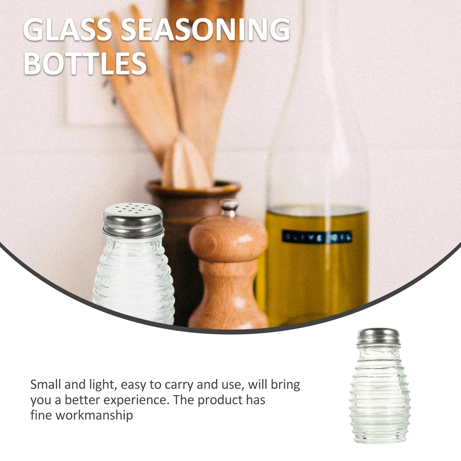 

6 шт. банки для хранения перца, кухонный контейнер для специй, тонкая работа, бытовые бутылки для приправ, портативные