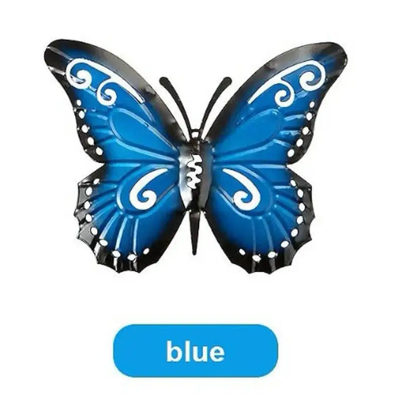

# Garden Ornaments Metal Crafts Iron Butterfly Decoration Art Hanging Decoration Living Room Bedroom Wall Iron Butterfly Figur