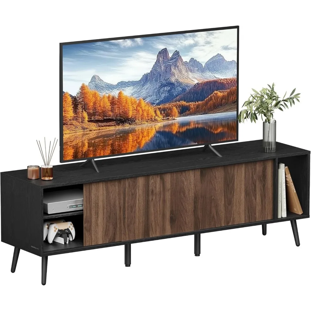 Superfast Toolless Assembly, TV Stand for TVs up to 72 Inches, TV Cabinet, Entertainment Center with Storage,Media Console Table