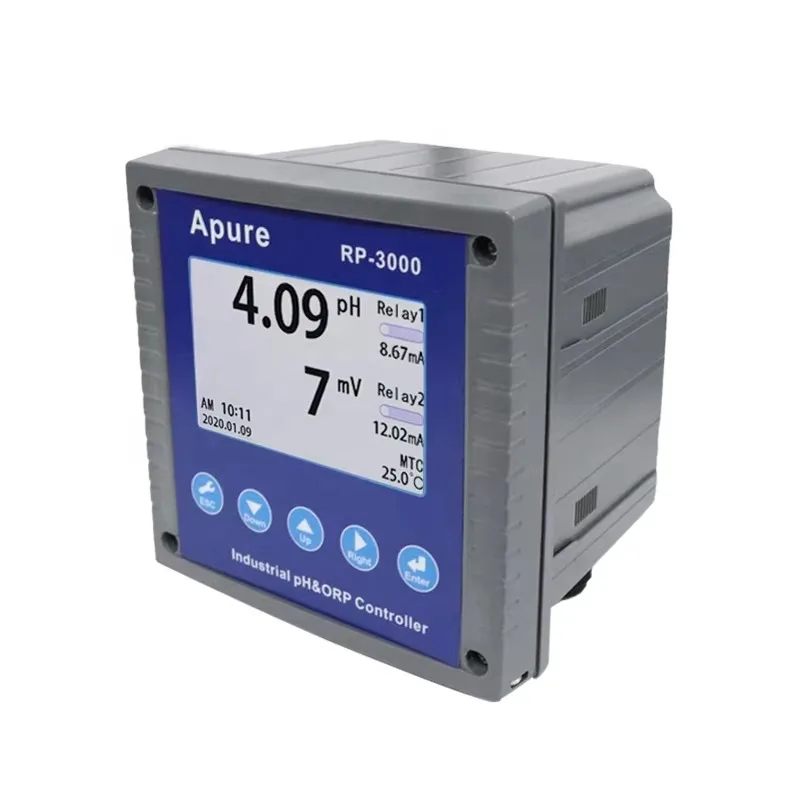 

[Hot Sale] Apure Industrial Hydroponic Orp Ph Controller Multiparameter Water Quality Meter