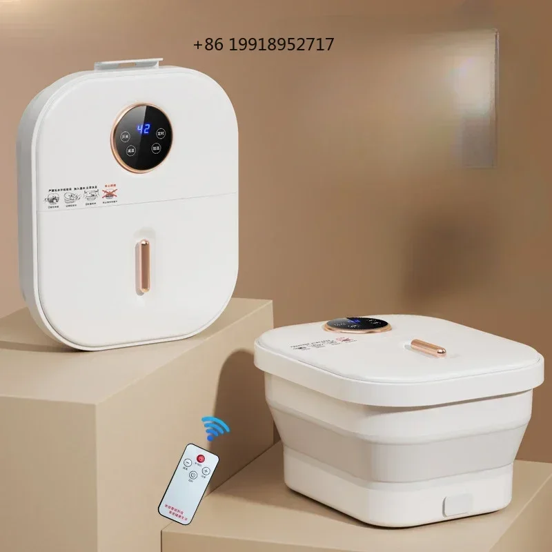 Home Folding Foot Bath Portable Constant Temperature Electric Multi-function Foot Bath Automatic Heating Massage Foot Bath
