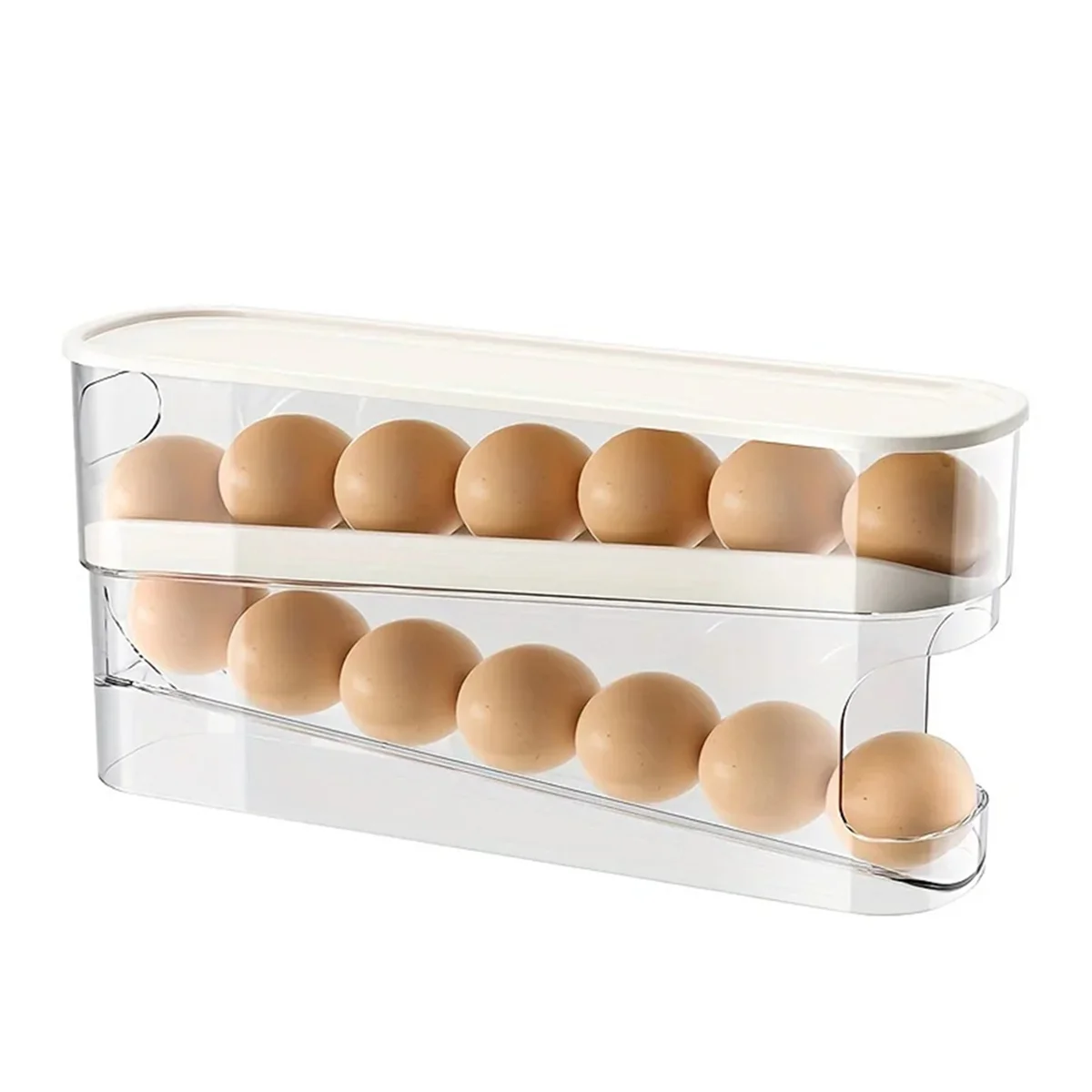 Refrigerator Egg Storage Box Automatic Scrolling Egg Household Large Capacity Kitchen Dedicated Roll Off Egg S
