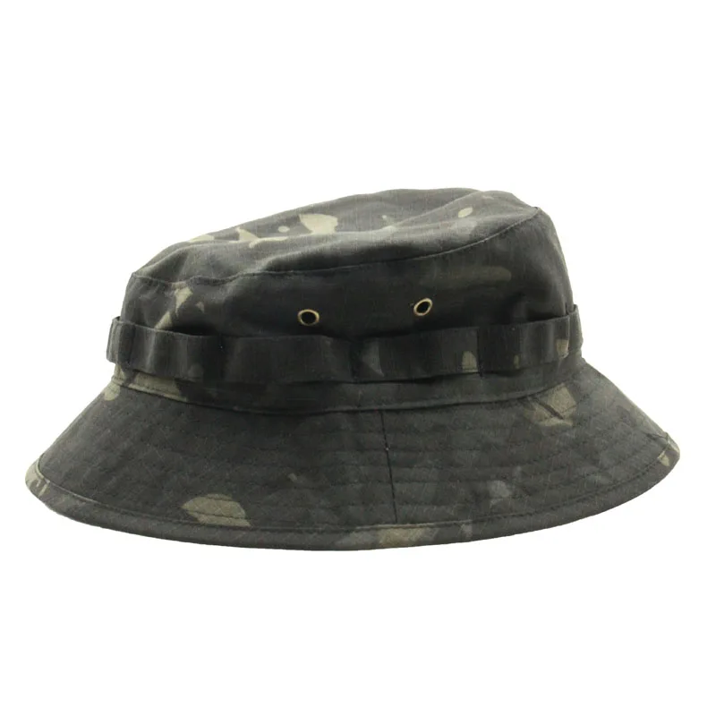 English Version Of Short Brimmed Benny Hat, Geely Tactical Camouflage Narrow Brimmed Round Brimmed Hat, Battle Training Hat