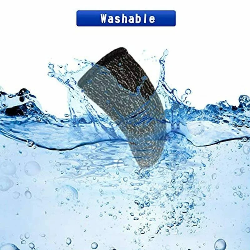 2Pcs Finger Cover Game Controller for PUBG Sweat Proof Non-Scratch Sensitive Touchscreen Gaming Finger Thumb Sleeve Gloves