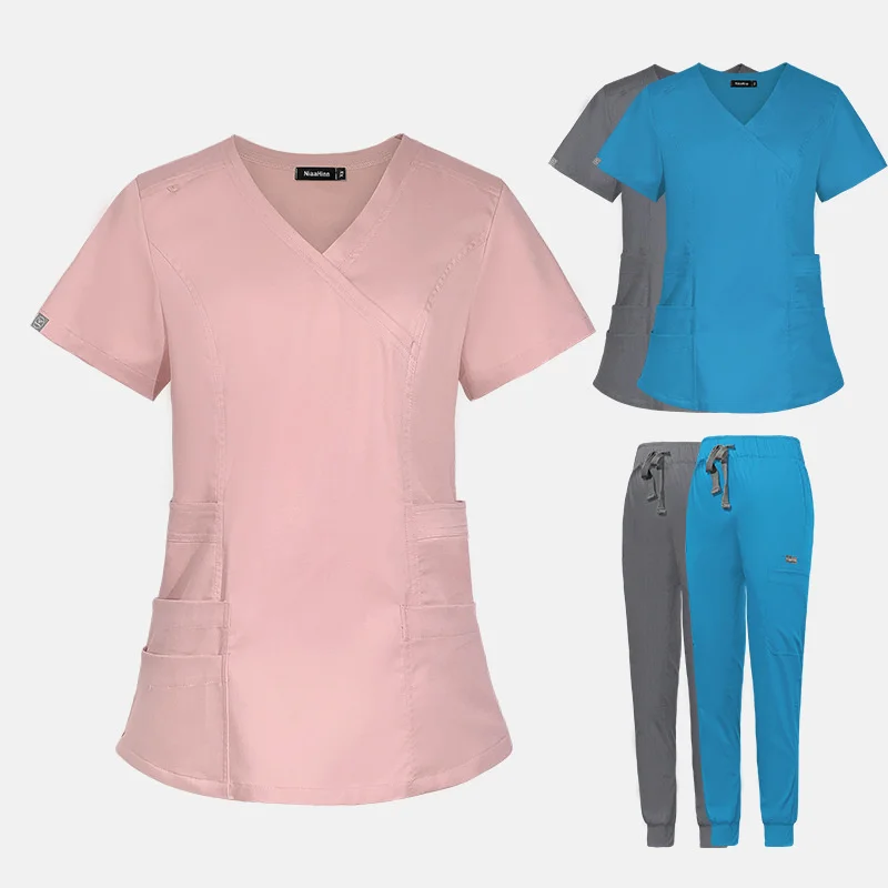 

New Operating Room Uniform Hospital Working Scrubs Set Medical Supplies Nurse Dental Surgery Suit Workwear