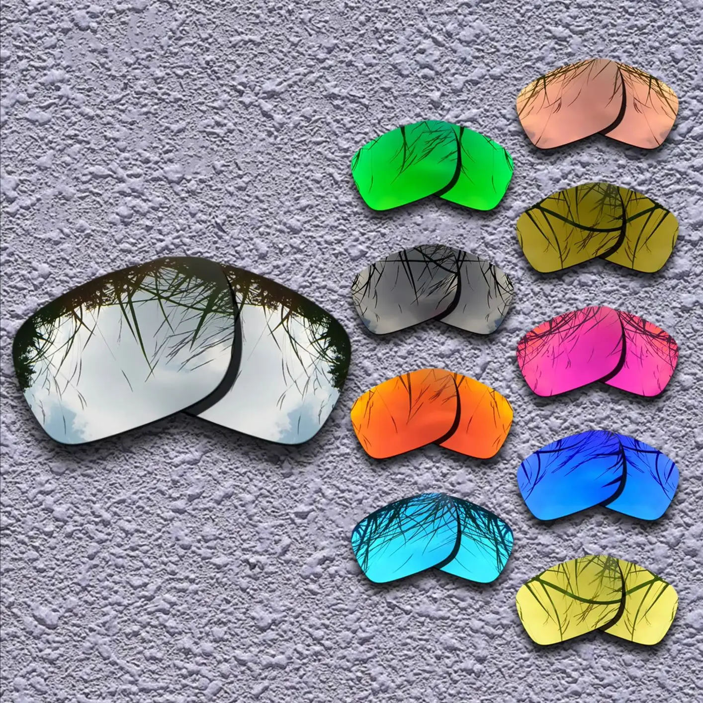 

Сменные поляризационные линзы с защитой от царапин для солнцезащитных очков Oakley Anorak — множество вариантов