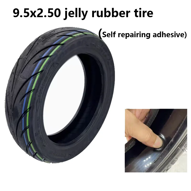10 Inch Tire 9.5inch for NIU KQi3 Electric Scooter KQi2 PRO Kickscooter Tubeless Tire CST 10x2.30-6.5/9.5x2.50 Vacuum Tyre Parts