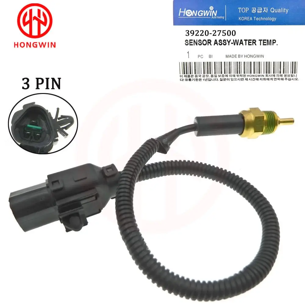 NEW 3922027500 Coolant Temperature Sensor Fits HYUNDAI GETZ TB 1.5D 03 - 05 D3EA Sender Lucas 39220-27500 1830374  39220 27500