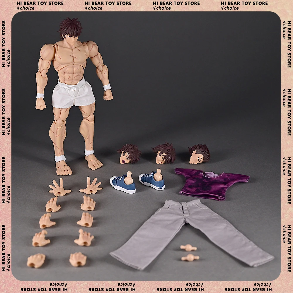 شخصية باكي هانما هانما باكي شيطان الظهر الإصدار. نموذج متحرك 1/12 شخصيات باكي بوي مجموعة بولي كلوريد الفينيل ألعاب تزيين هدايا عيد الميلاد #1