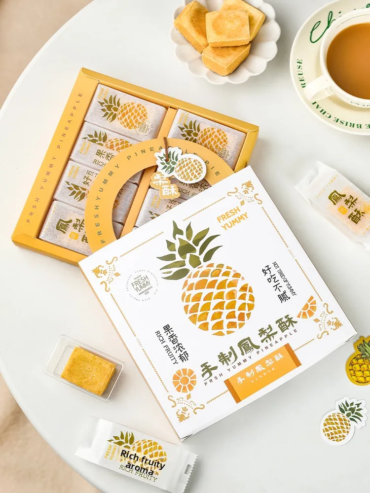 

Handmade Baking Pastry Box Pine ortcake Paaging Box Carry-On Gift Box 8 Pieces 4 Pieces Pa Handheld Baking hine