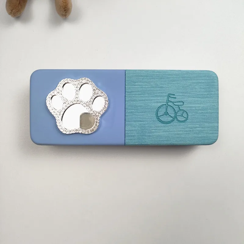 Conjunto com diamantes espelho padrão óculos caixa portátil óculos de sol caso caixa de armazenamento óculos acessórios presente feminino b1