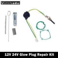 12V 24V Glow Plug Repair Kits D2 Parking Heater Maintenance Kit D4S Silicon Nitride Cap Point Piston Air Heater Accessory Set