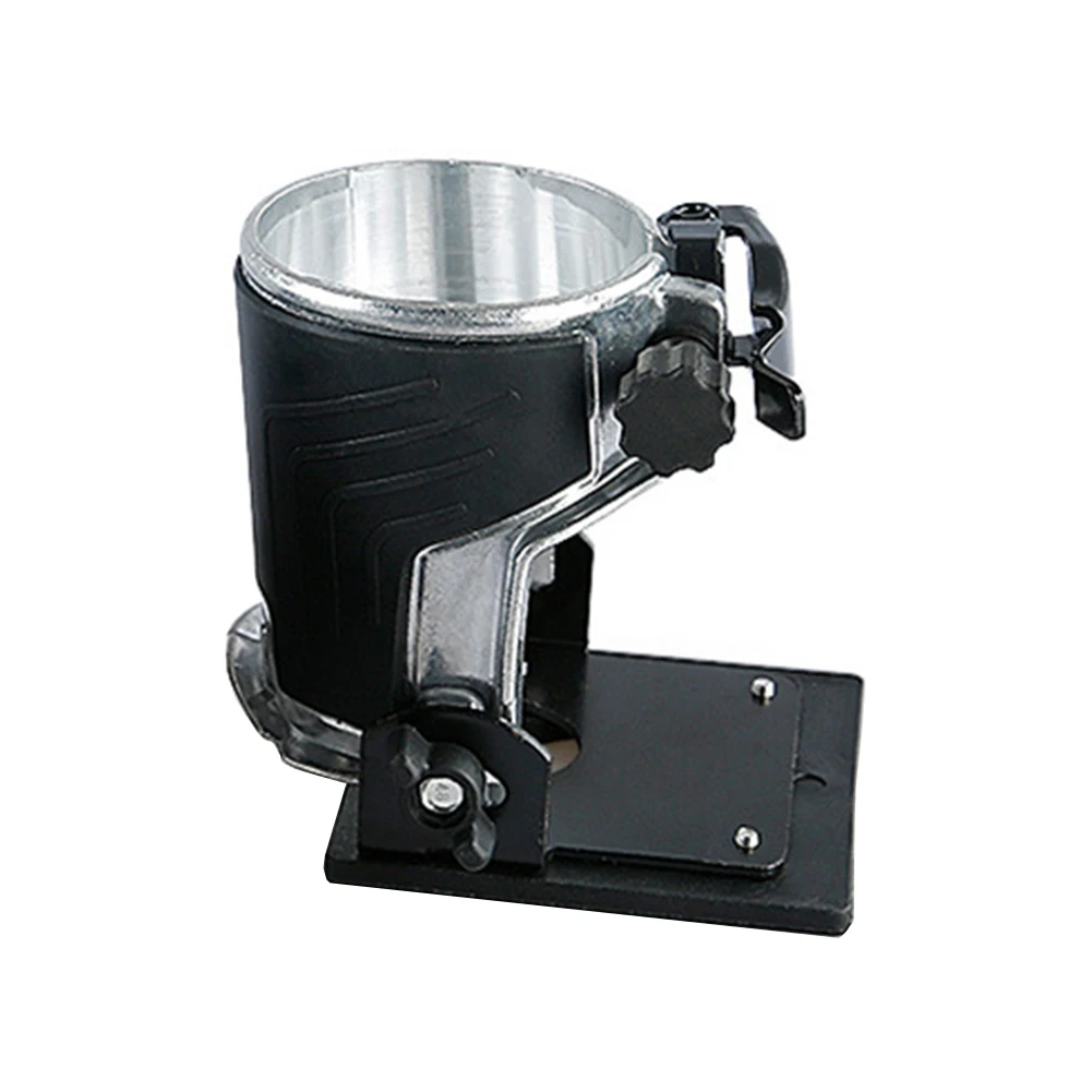 

Electric Wood Trimmer Base Aluminum Alloy Edge Cutter Trimming Machine Base Multifunctional for Curve Cutting Planing Wood Edge