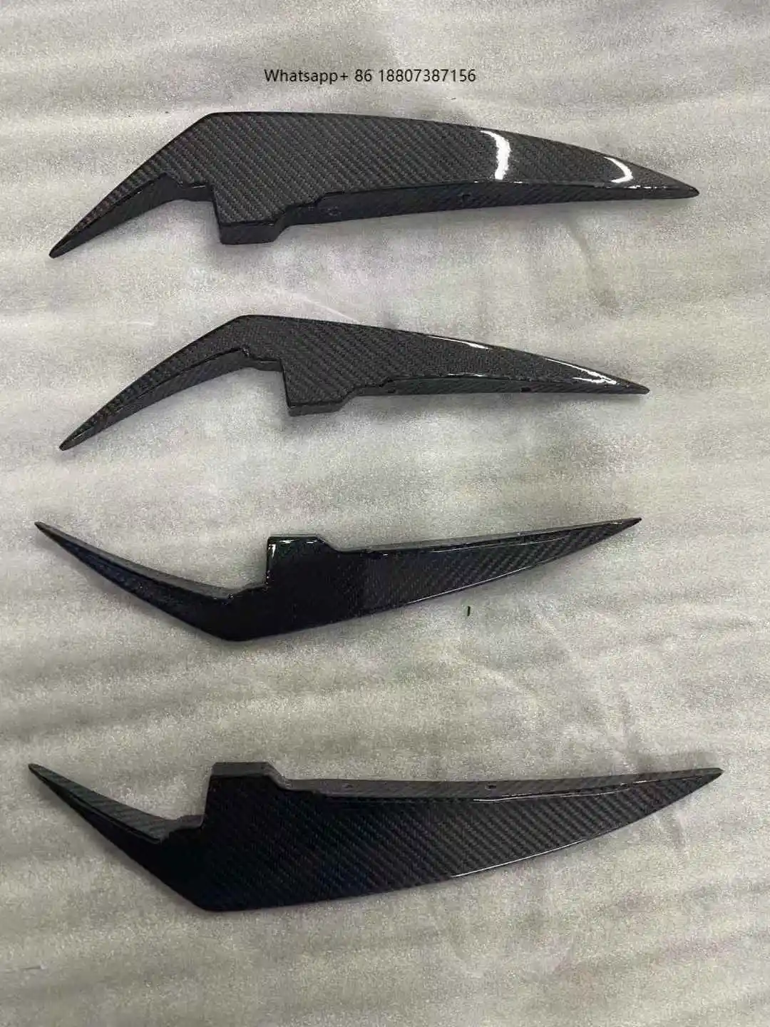 

AC Style Carbon Fiber Front Bumper Vent for G20 G28 LCI Carbon Fiber Front Bumper Canards High Quality