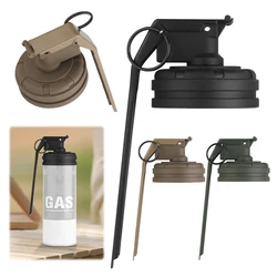 Cassette Gas Tank Cover Split Design Gas Canister Cover Outdoor Gas Tank Protective Cap for Outdoor Camping