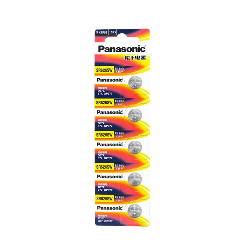 5 szt. Baterii Panasonic SR626SW 377 Tianwang Casio Felius Julius special lr626h tong