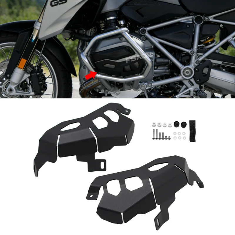 R1200GS Engine Guards Cylinder Head Guards Protector Cover Guard Fit For BMW R1200 GS ADV Adventure R1200R R 1200RS R1200RT