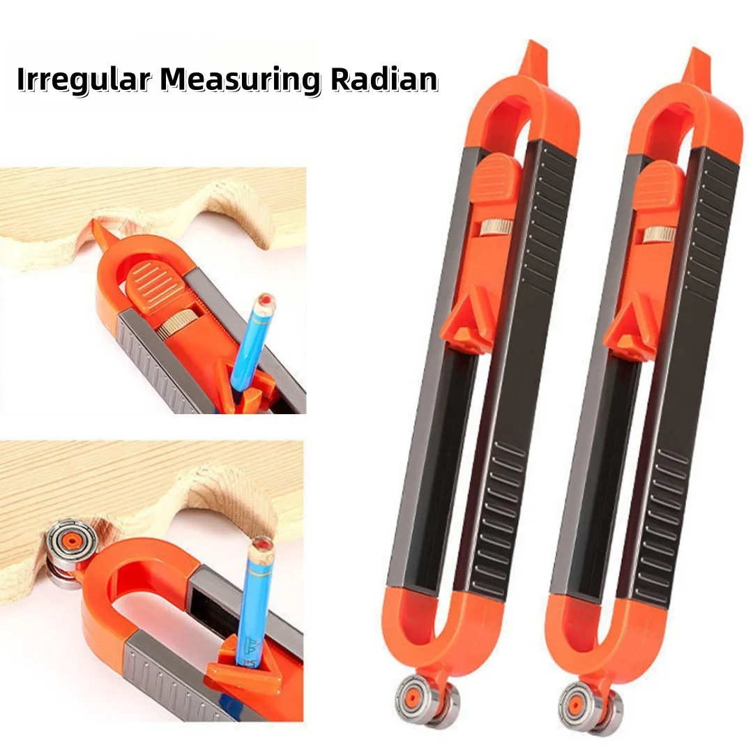 Stainless Steel Precision Contour Gauge Duplicator Profile Tool for Welding Flooring Tile Carpet Woodworking DIY Wholesale Pack