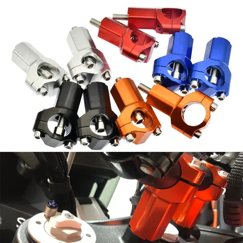 오토바이 핸들라이저 바 클램프 마운트, KTM EXC EXCF TE FE용, 가스가스 EX EC MC용, BETA RR 250 300 350 400 450 500, 55mm